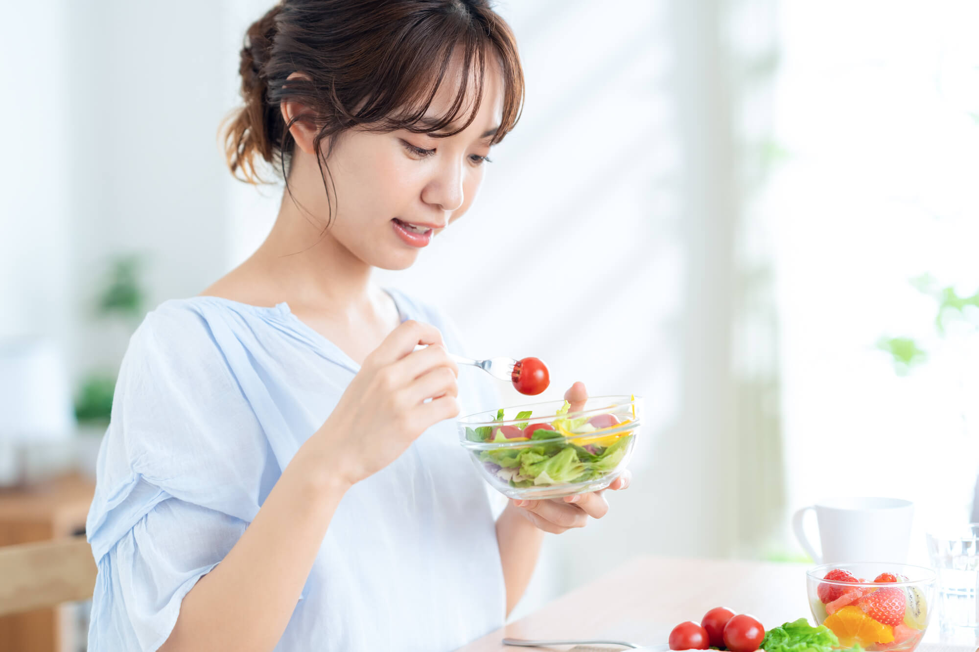 バストアップとダイエットを両立させる食事