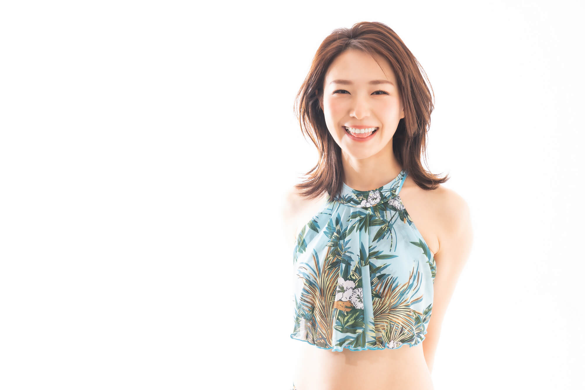 小胸さんの体型をカバーできる水着