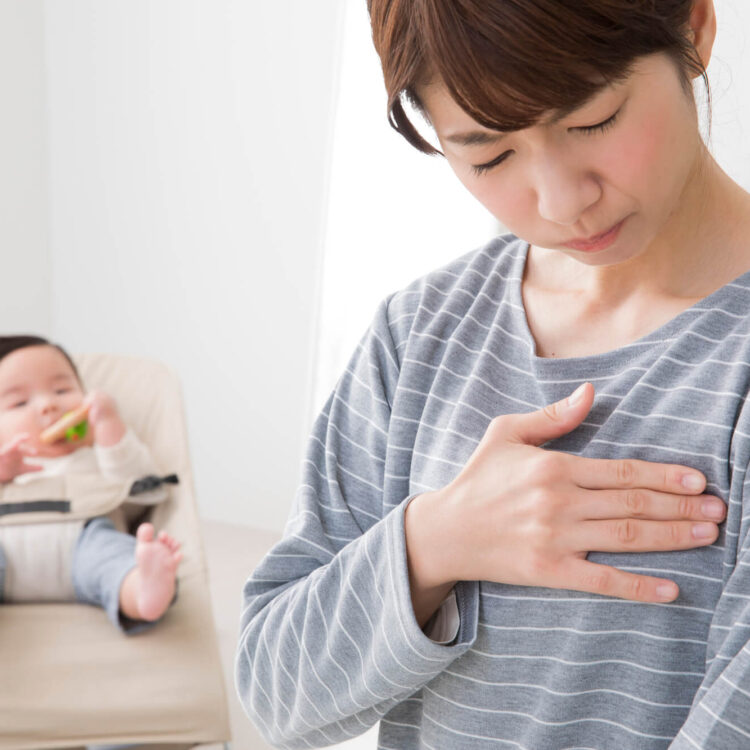 授乳後のバスト変化について