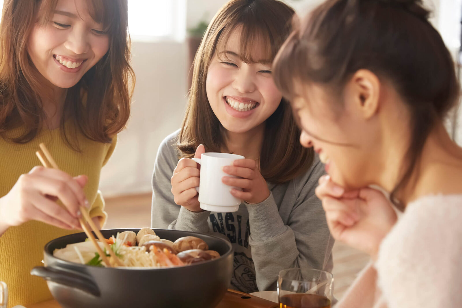 寒い季節にもぴったり!簡単バストアップ鍋