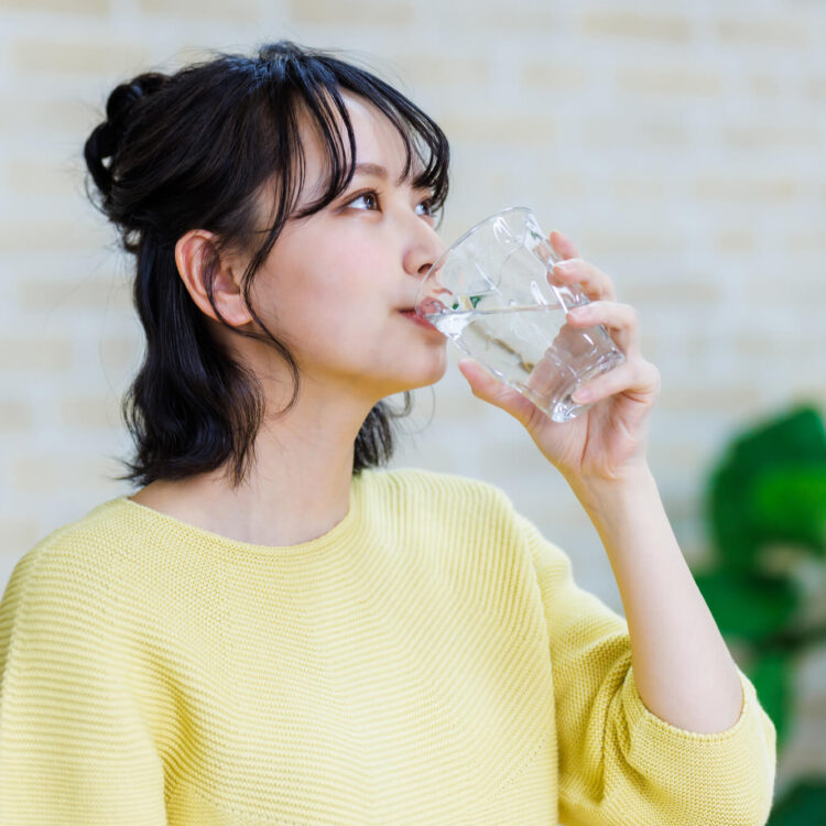 バストアップにはお水を飲もう