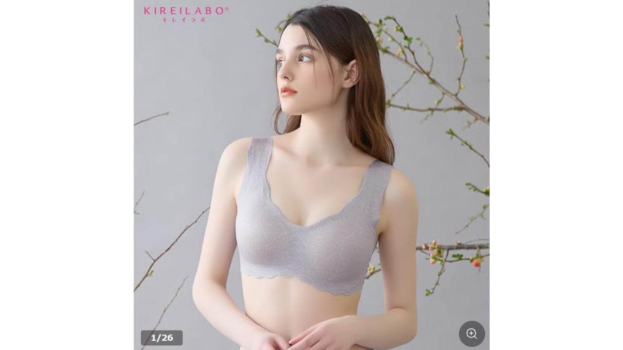 キレイラボ ブラファンデ ノンワイヤーブラジャー